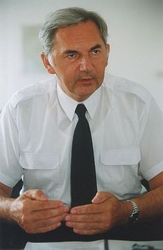 Odcházející šéf hasičů Miroslav Štěpán.
