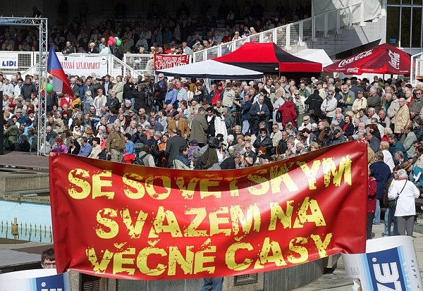 Oslavy 1. máje ve 21. století.