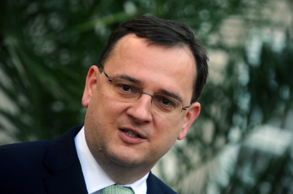 Premiér Petr Nečas.