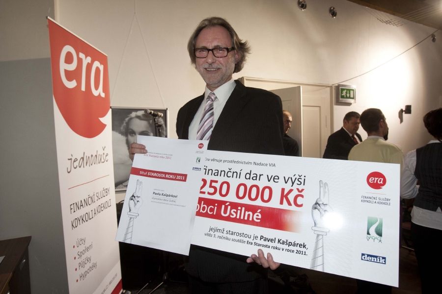 Starosta roku 2011 Pavel Kašpárek.