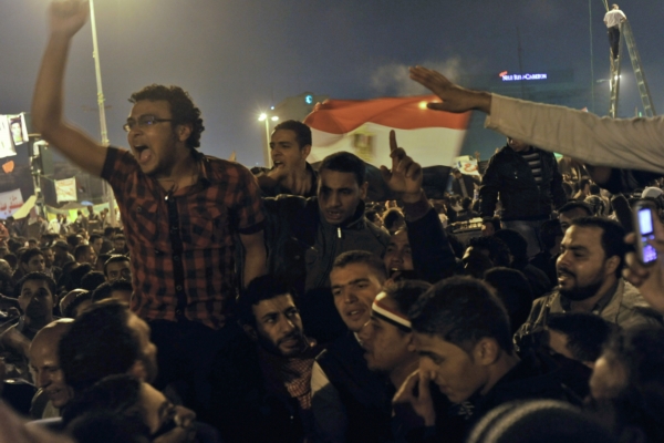 Demonstrace v Egyptě. Demonstrace v Egyptě.