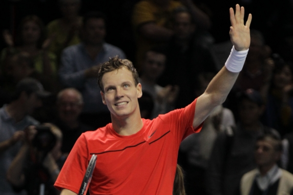 Tomáš Berdych bude na Turnaji mistrů bojovat o postup do semifinále.