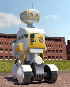 Robot má být jen zdokonalenou bezpečnostní kamerou, nebude vězně umravňovat.