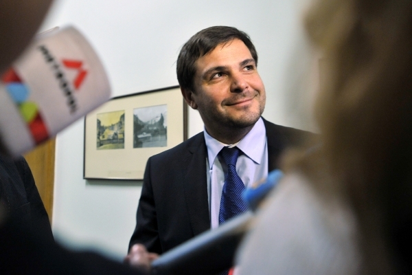 Exnáměstek pražského primátora Karel Březina (ČSSD). 