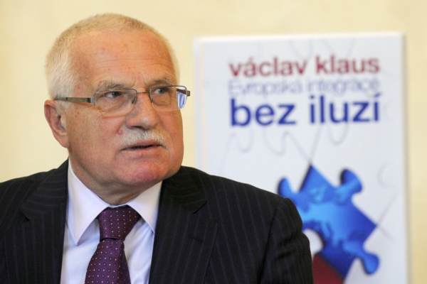 Prezident Václav Klaus.