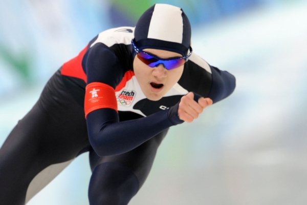 Rychlobruslařka Karolína Erbanová.