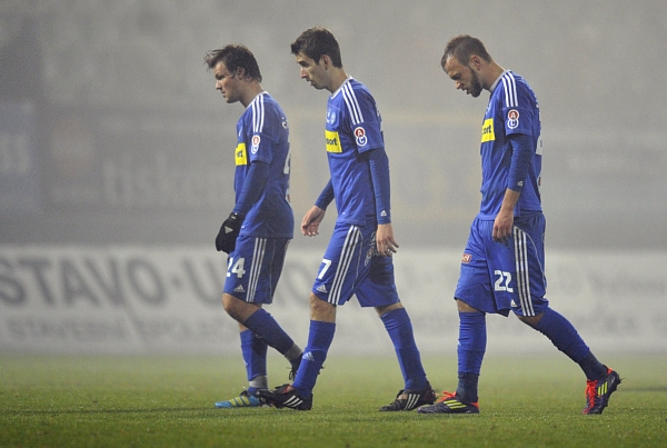 Fotbalisté Sigmy Olomouc.