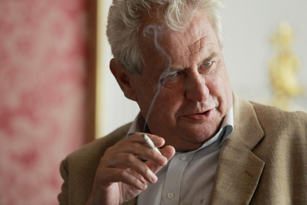 Miloš Zeman.