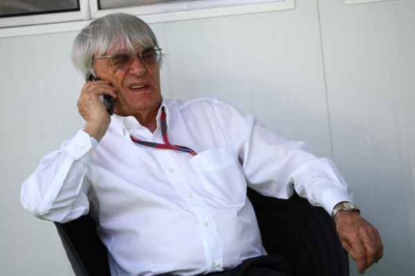 Bernie Ecclestone.