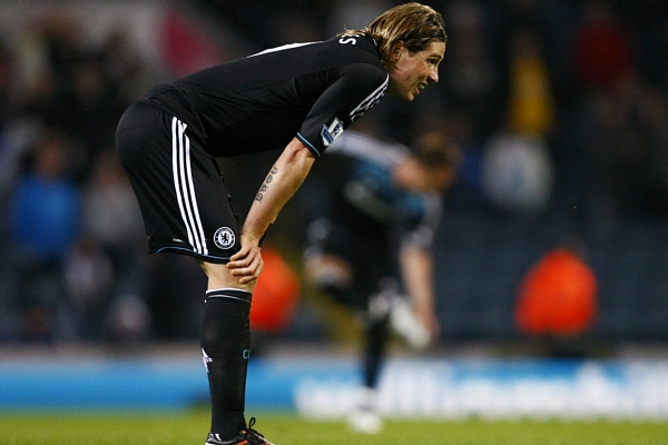 Útočník Chelsea Fernando Torres.