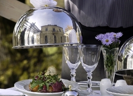 V žebříčku se objevuje stále více mimopražských restaurcí, na snímku Piano Nobile z Chateau Mcely.