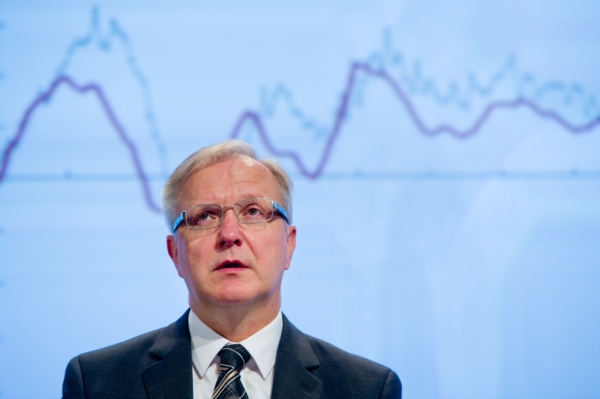Eurokomisař Olli Rehn.
