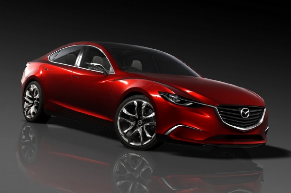 Mazda Takeri, koncepční sedan střední třídy.