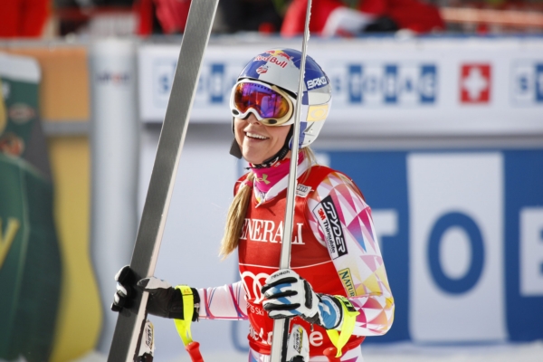 Americká lyžařka Lindsey Vonnová.