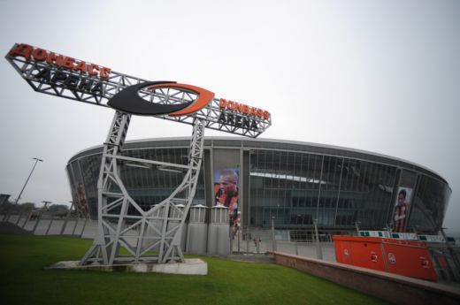 Donbass Arena v Ukrajině.