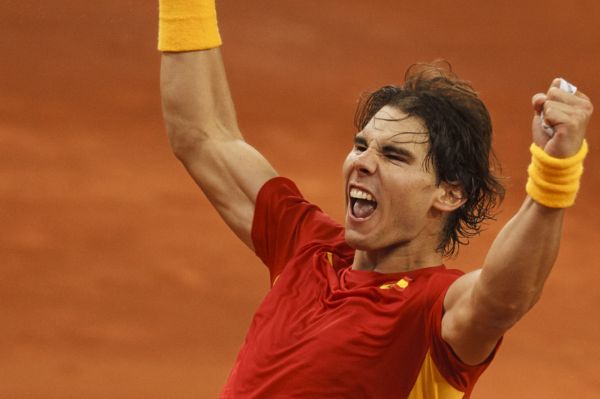Rafael Nadal zařídil Španělsku pátý triumf v tenisovém Davis Cupu. 