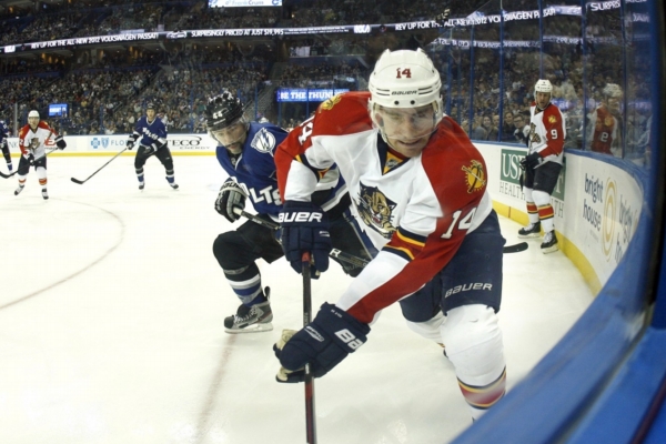 Nejproduktivnější Čech v NHL Tomáš Fleischmann.