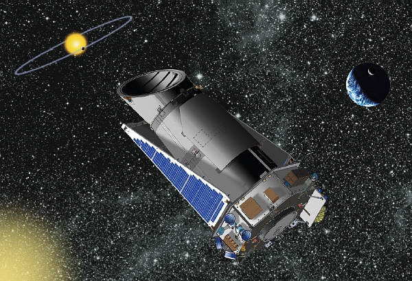 Vesmírný dalekohled Kepler.