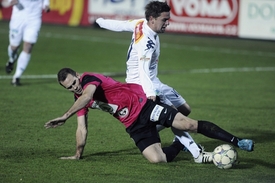 Poslední podzimní ligový zápas skončil výhrou Slovácka nad Mladou Boleslaví 1:0.