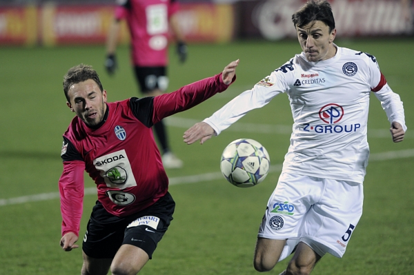 Poslední podzimní ligový zápas skončil výhrou Slovácka nad Mladou Boleslaví 1:0. Poslední podzimní ligový zápas skončil výhrou Slovácka nad Mladou Boleslaví 1:0.