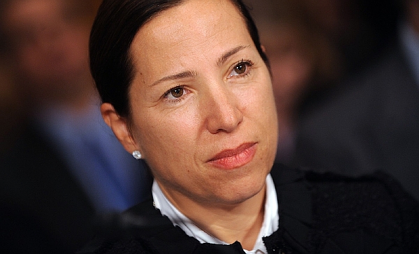 Eleni Kounalakisová, americká velvyslankyně v Maďarsku.