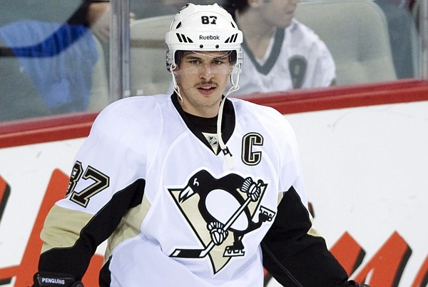 Útočník Pittsburghu Sidney Crosby.