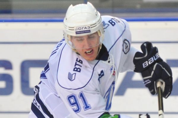 Marek Kvapil v dresu Dynama Moskva.