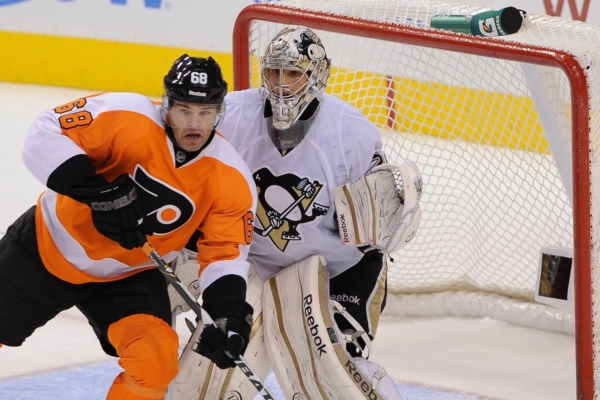 Jaromír Jágr se poprvé po comebacku do NHL postavil Pittsburghu, se kterým dvakrát vyhrál Stanley Cup.