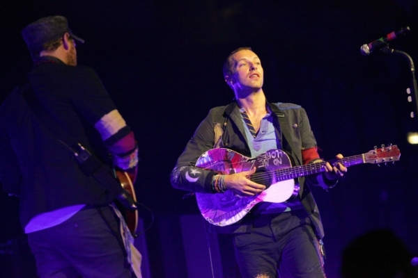 Coldplay v Praze.