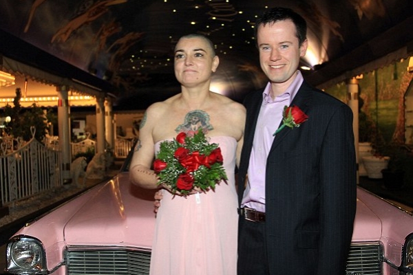 Sinead O'Connorová a Barry Herridge. 