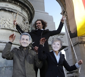 Bruselský summit Eu provázejí také protesty. 