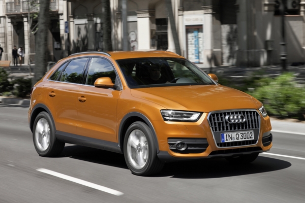 Audi Q3, na jehož platformě by mělo vzniknout nové SUV se značkou Škoda.