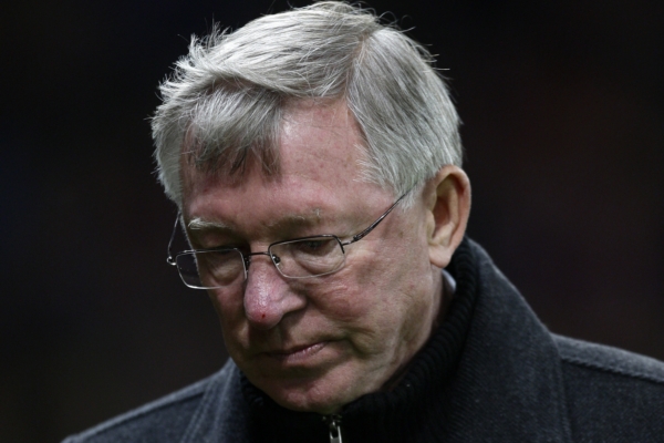 Manažer Manchesteru United Alex Ferguson.