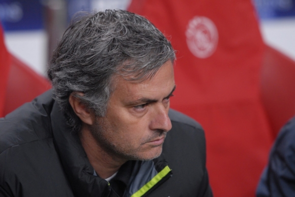 Trenér Realu Madrid José Mourinho.
