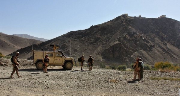 Vojenská policie dohlížela na dění v Afghánistánu. 