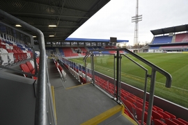 Stadion Štruncovy sady v Plzni.