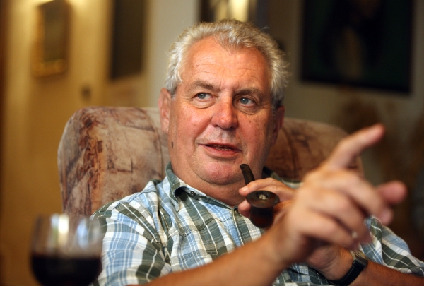 Miloš Zeman.