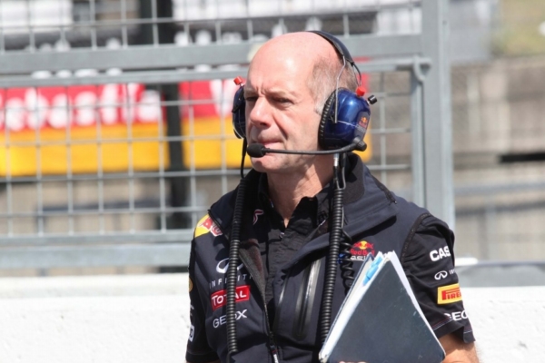Šéfdesignér Red Bullu Adrian Newey.