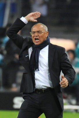 Trenér Wolfsburgu Felix Magath.