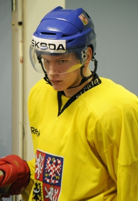 Reprezentační nováček Jakub Krejčík.