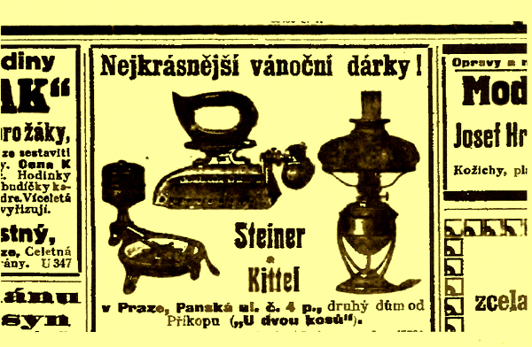 Dárek od Davida Steinera z Příkopů. Vařidla všeho druhu. Domů i na cesty.