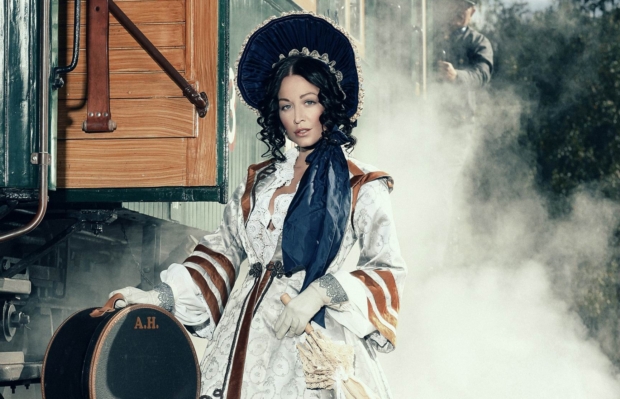 Modelka Agáta Hanychová.