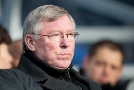 Trenér Manchesteru United Alex Ferguson.