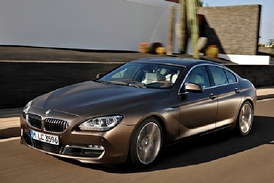 Velké čtyřdveřové kupé BMW 6 Gran Coupé.