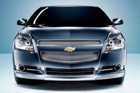 Jednou z novinek bude i vůz střední třídy Chevrolet Malibu.