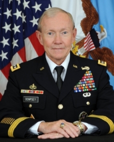 Šéf amerického sboru náčelníků štábu Martin Dempsey.