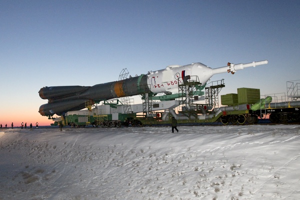 Satelit měla vynést raketa Sojuz (ilustrační foto).