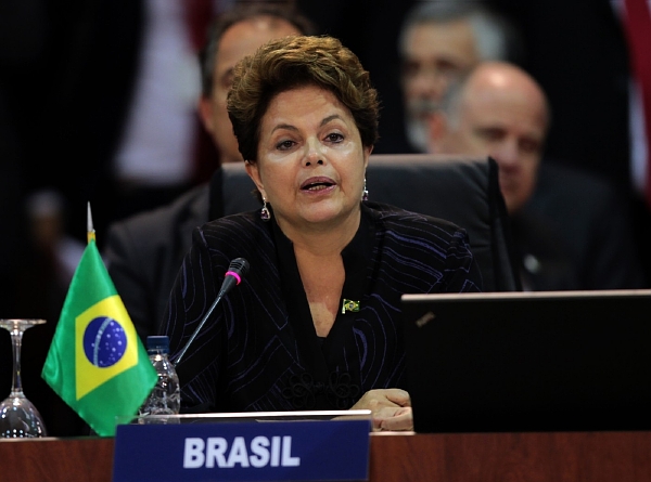 Brazilská prezidentka Dilma Rousseffová.