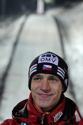 Skokan na lyžích Roman Koudelka.