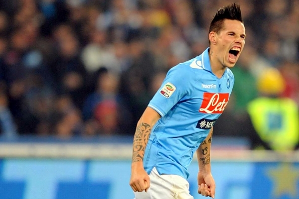 Záložník Neapole Marek Hamšík.